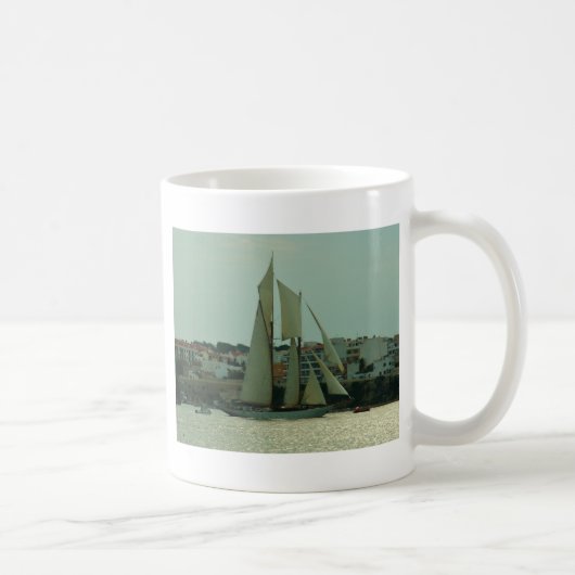 Klassieke jacht koffiemok (Rechts)