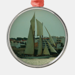 Klassieke jacht metalen ornament