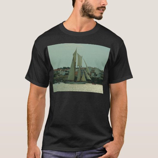 Klassieke jacht t-shirt (Voorkant)