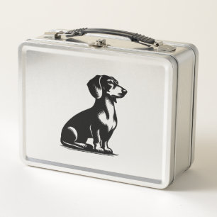 Klassieke jachthond vintage tekening van een dachs