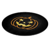 Klassieke Jack-O'-Lantern Halloween Snijplank (Hoek)