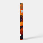Klassieke Jack-o-Lantern Herfst Bos Scene iPhone 15 Case (Linkerkant)