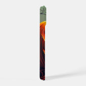 Klassieke Jack-o-Lantern Vleermuizen Verwrongen Bo iPhone 15 Case (Rechterkant)