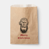 Klassieke Jacob Marley Dickens Een Kerstlied Bedankzakje (Voorkant)