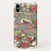 Klassieke  japanse drakenTattoo Case-Mate iPhone Case (Achterkant)