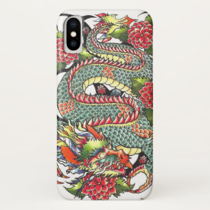 Klassieke  japanse drakenTattoo Case-Mate iPhone Case