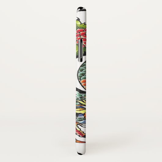 Klassieke  japanse drakenTattoo Case-Mate iPhone Case (Achterkant / rechts)