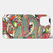 Klassieke  japanse drakenTattoo Case-Mate iPhone Case (Achterkant (horizontaal))