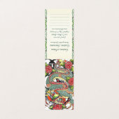 Klassieke  japanse drakenTattoo Visitekaartje (Buitenkant ongevouwen)