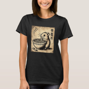 Klassieke Japanse grotschildering Noedel liefhebbe T-shirt