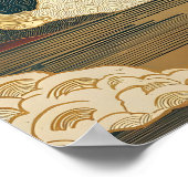 Klassieke Japanse Landschapskunst Print Ukiyo-e (Hoek)