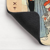 Klassieke japanse poppenspeler ukiyo-e art muismat (Hoek)