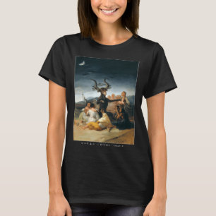 Klassieke Japanse Punk Goth Streetwear Heksen Sabb T-shirt