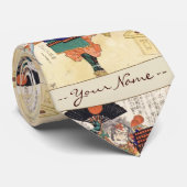 Klassieke  Japanse Samurai Warrior General Stropdas (Opgerold)