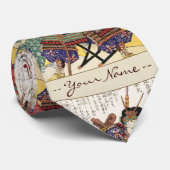 Klassieke  Japanse Samurai Warrior General Stropdas (Opgerold)