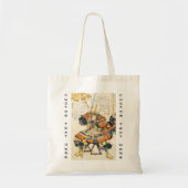 Klassieke  Japanse Samurai Warrior General Tote Bag (Voorkant)