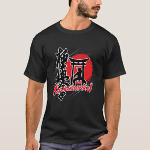 Klassieke Japanse typografie Kyokushin Karate T-shirt