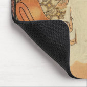 Klassieke  japanse ukiyo-eiran kunst muismat (Hoek)