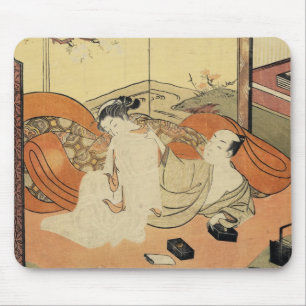 Klassieke  japanse ukiyo-eiran kunst muismat