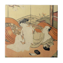 Klassieke  japanse ukiyo-eiran kunst