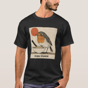 Klassieke Japanse Zonsondergang Kunst Noedels Wild T-shirt