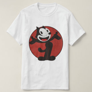 Klassieke jaren 1920 Stijl Felix de kat T-shirt