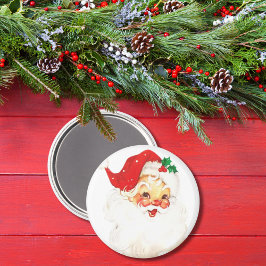 Klassieke jaren 1950 Kerstman Magneet