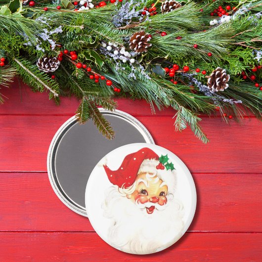 Klassieke jaren 1950  Kerstman Magneet