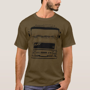 Klassieke jaren '90 ERF E vrachtwagen monoblock T-shirt