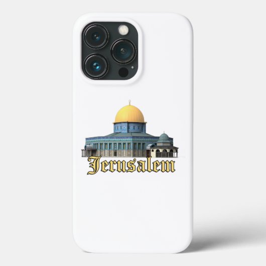 Klassieke Jerusalem-koepel van het Rock Design Case-Mate iPhone Case (Achterkant)