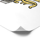 Klassieke Jerusalem-koepel van het Rock Design Poster (Hoek)