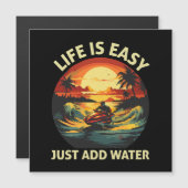 Klassieke Jet skiër (Voorkant / Achterkant)