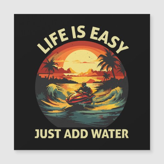 Klassieke Jet skiër (Voorkant)