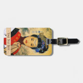 Klassieke jonge, mooie chinese prinses Guo Jin Bagagelabel (Voorkant horizontaal)