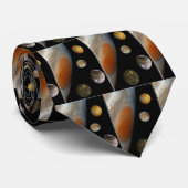Klassieke Jupiter en haar manen Stropdas (Opgerold)