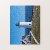 Klassieke Kaap Kabelfotovuurtoren Legpuzzel (Verticaal)