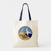 Klassieke Kaapskabeljauw National Seashore Canvas  Tote Bag (Achterkant)
