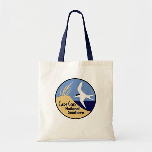 Klassieke Kaapskabeljauw National Seashore Canvas  Tote Bag (Voorkant)