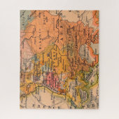 Klassieke kaart van het oude Europa Legpuzzel (Verticaal)
