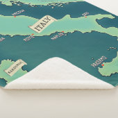 Klassieke kaart van Italië Sherpa Deken (3/4)