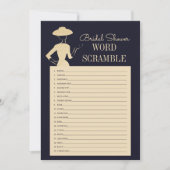 Klassieke Kaart van Word Scramble van het Vrijgez (Voorkant)