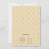 Klassieke Kaart van Word Scramble van het Vrijgez (Achterkant)