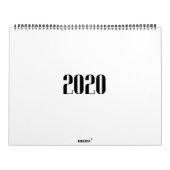 Klassieke kalender van 1950 2020 (Hoes)