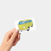 Klassieke kalkgroene van cartoon badge (Handheld)