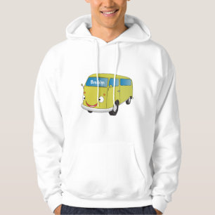 Klassieke kalkgroene van cartoon hoodie