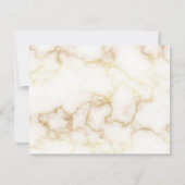 Klassieke kalligrafie bruiloft Hartelijk dank Bedankkaart (Achterkant)