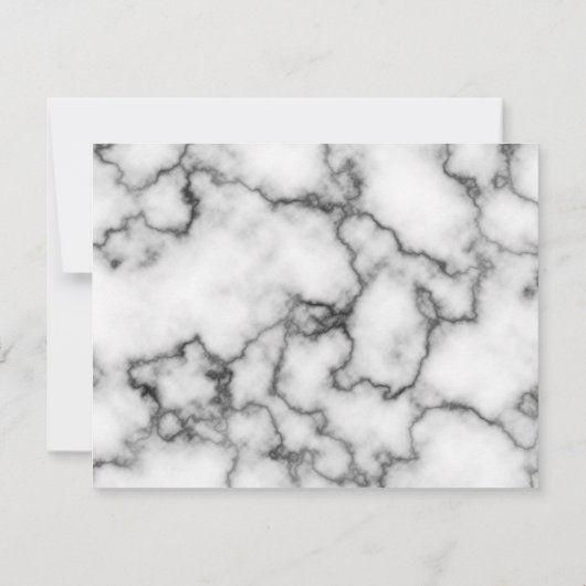 Klassieke kalligrafie bruiloft Hartelijk dank Bedankkaart (Achterkant)