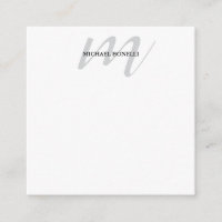 Klassieke kalligrafie monogram professioneel