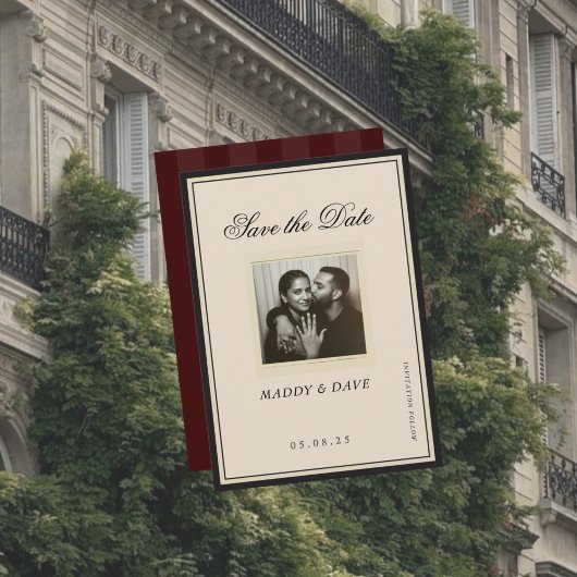 Klassieke kalligrafie Nostalgische luxe Save the D
