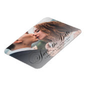 Klassieke kalligrafieffoto bruiloft, behalve de da magneet (Linkerzijde)